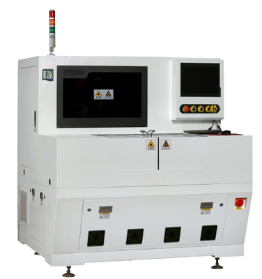 Van de de Lasersnijmachine van Genitec volledig Automatische Plaatsende PCB UV de Lasersnijder voor SMT ZMLS5000DP